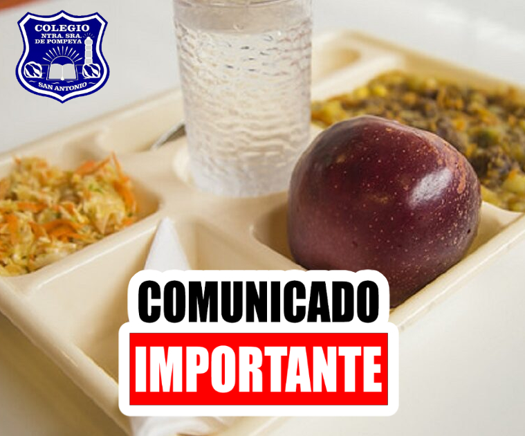 SUSPENSION TEMPORAL SERVICIO ALIMENTACIÓN.